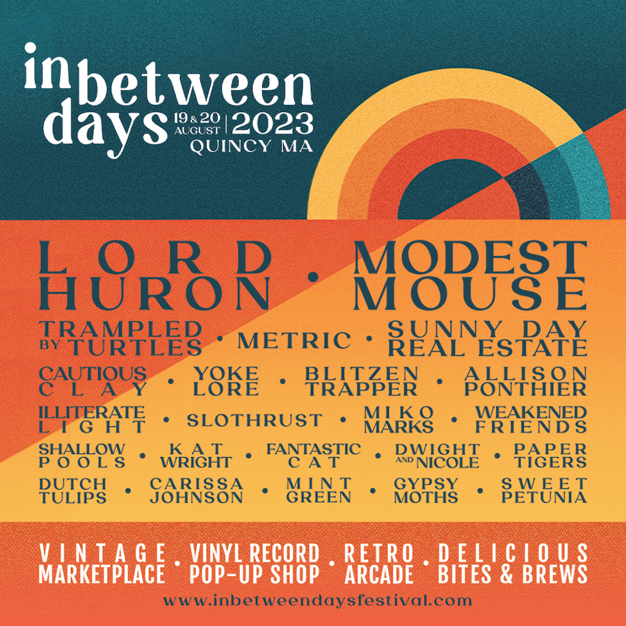 In Between Days Festival Poster 2023